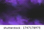 purple smoke isolated on... | Shutterstock .eps vector #1747178975