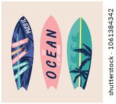 Surfboard Vector Set.summer T...