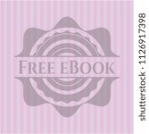 free ebook vintage pink emblem