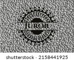 juror dark badge with bubbles... | Shutterstock .eps vector #2158441925