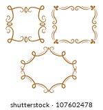 cute frame | Shutterstock .eps vector #107602478