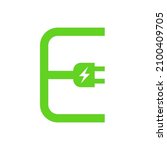 e plug electric icon  power... | Shutterstock .eps vector #2100409705
