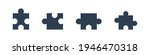 the first vector set of puzzles ... | Shutterstock .eps vector #1946470318