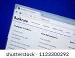 Small photo of Ryazan, Russia - June 26, 2018: Homepage of BankRate website on the display of PC. URL - BankRate.com.