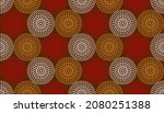 seamless african print fabric ... | Shutterstock .eps vector #2080251388