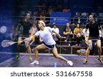 Small photo of INCHEON September 23, 2014:Two Malaysian athletes, Nicol David and Low Wee Wern, managed to reach the final for meeting each other in women's squash the Asian Games squash courts Yeorumul, Incheon