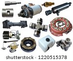 auto spare parts car on the... | Shutterstock . vector #1220515378