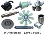 auto spare parts car on the... | Shutterstock . vector #1295354062