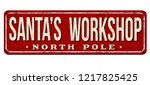 Santa's Workshop Vintage Rusty...
