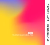 abstract blurred gradient mesh... | Shutterstock .eps vector #1194735262