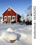 Small photo of Swedish workhouse in winter season