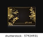gift card eps10 format | Shutterstock .eps vector #57924931