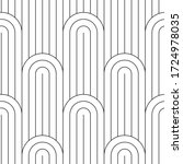 seamless pattern of lattices... | Shutterstock .eps vector #1724978035