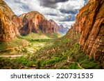 Colorful Landscape From Zion...