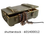 Soviet Army Box Of Ammunition...