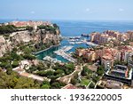 Aerial view of Monaco, Wurope
