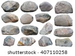 Sixteen Big Granite Stones...