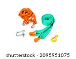 Set Of Different Car Tow Ropes...