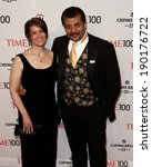 Small photo of NEW YORK-APR 29: Alice Young (L) and astrophysicist Neil deGrasse Tyson attend the Time 100 Gala for the Most Influential People at Frederick P. Rose Hall on April 29, 2014 in New York City.