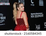 Small photo of HOLLYWOOD, FL - MAY 21: Natalie Mariduena attends the Sports Illustrated Swimsuit celebration for the launch of the 2022 Issue at Seminole Hard Rock Hotel Casino on May 21, 2022 in Hollywood, Florid