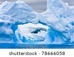 Large Arctic Iceberg With A...