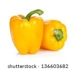 Ripe Yellow Bell Peppers....