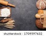 Various Bread With Wheat  Flour ...