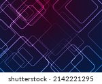blue and purple glowing neon... | Shutterstock .eps vector #2142221295