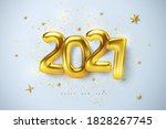 christmas and happy new year... | Shutterstock .eps vector #1828267745