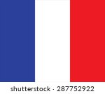 flag of france   it is known to ... | Shutterstock .eps vector #287752922