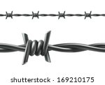 Barbed Wire Seamless Vector