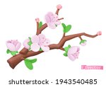 spring flowers  plasticine art... | Shutterstock .eps vector #1943540485