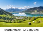 View Over Zell Am See In Summer ...