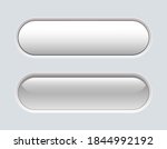 buttons white and grey isolated ... | Shutterstock .eps vector #1844992192