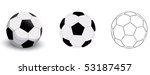 soccer ball | Shutterstock .eps vector #53187457