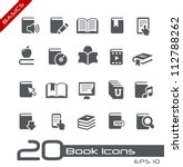 book icons    basics series | Shutterstock .eps vector #112788262