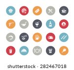 food icon set 2 of 2   ... | Shutterstock .eps vector #282467018