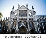 The Gothic Westminster Abbey...