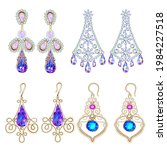 Illustration Set Of Jewelry...