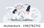 epigenetics research and study... | Shutterstock .eps vector #1982782742
