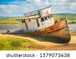 Shipwrecked Fishing Boat In...