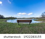 Wide Angle View Of Bench Facing ...