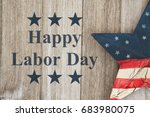 Happy Labor Day Greeting  Usa...
