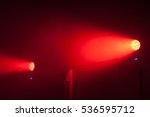Modern red LED scenic spot lights, stage illumination equipment