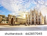 Cathedral Duomo Di Milano And...
