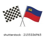 checkered  racing  and... | Shutterstock .eps vector #2155336965