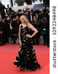 Small photo of Estelle Lefebure attends the screening of 'Burning' during the 71st Cannes Film Festival at Palais des Festivals on May 16, 2018 in Cannes, France.