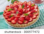 Tart With Strawberries And...