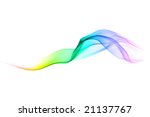Abstract Multicolored Wave On...