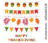thanksgiving day  vector... | Shutterstock .eps vector #1856683228